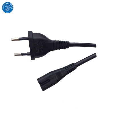 Cee 7/16 Plug To Iec C7 Connector Power Cords Cable Color Can Be Customized
